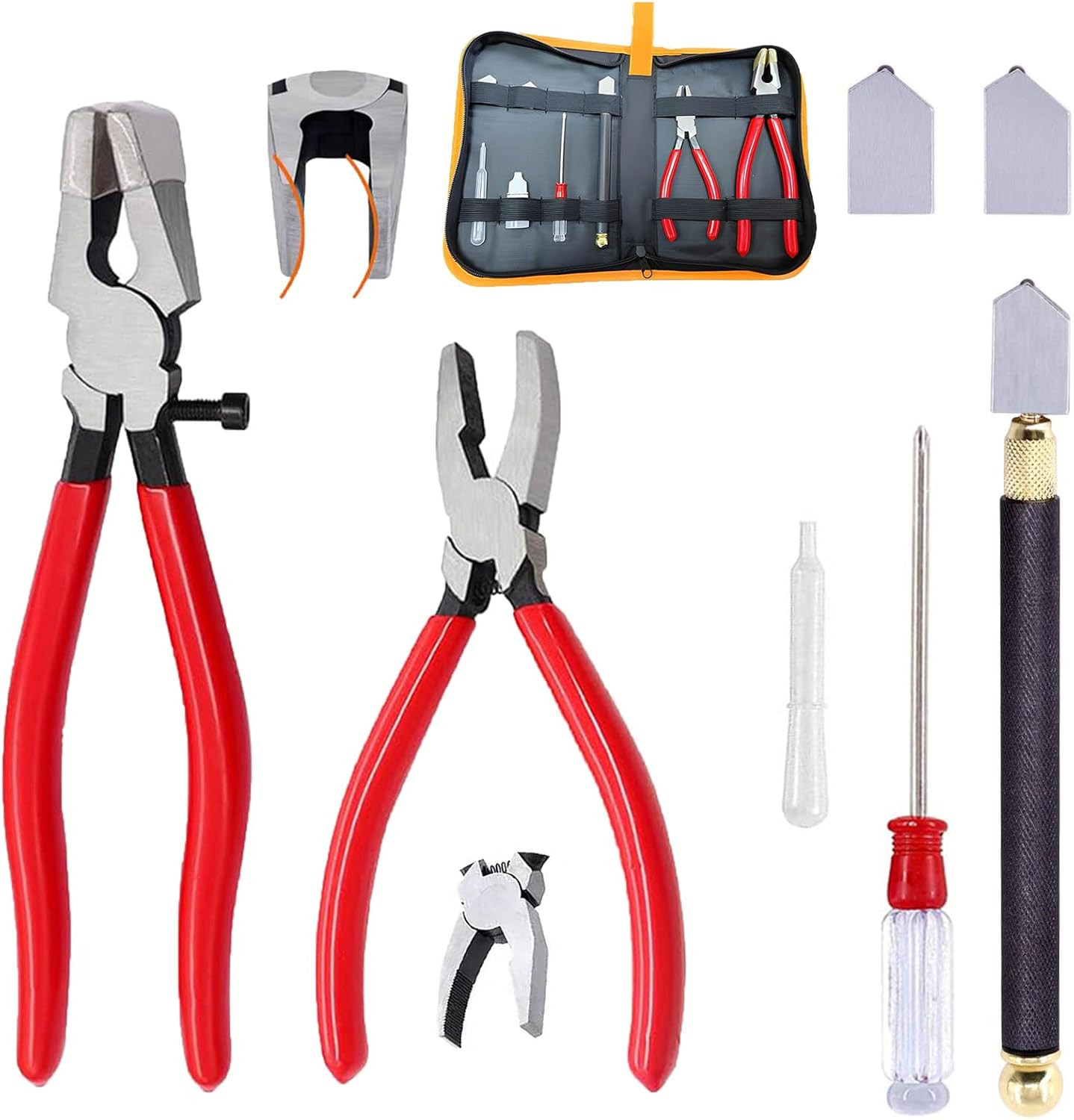 Glass Cutters Tools Set Glass Cutting Tool Kit Glass Cutter Glass Running Pliers
