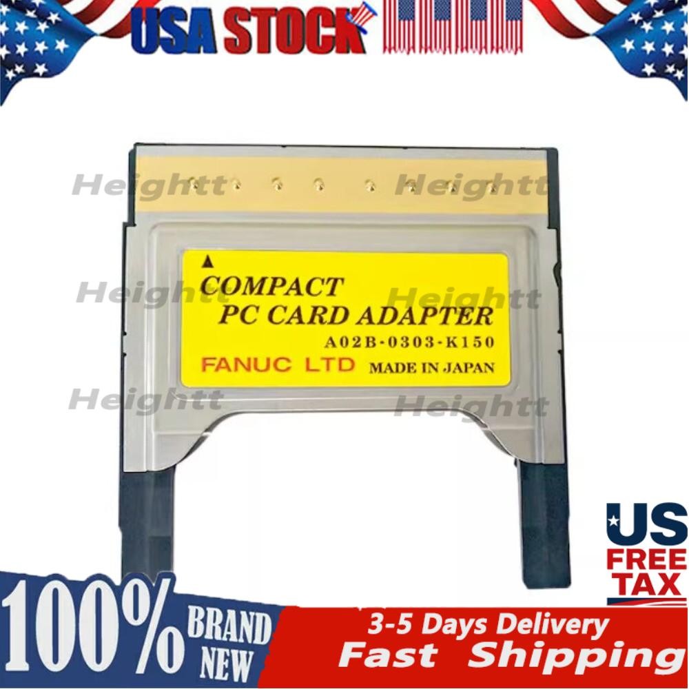 New CF Card Slot FANUC A02B-0303-K150 Pcmcia Card Compact PC Card Adapter
