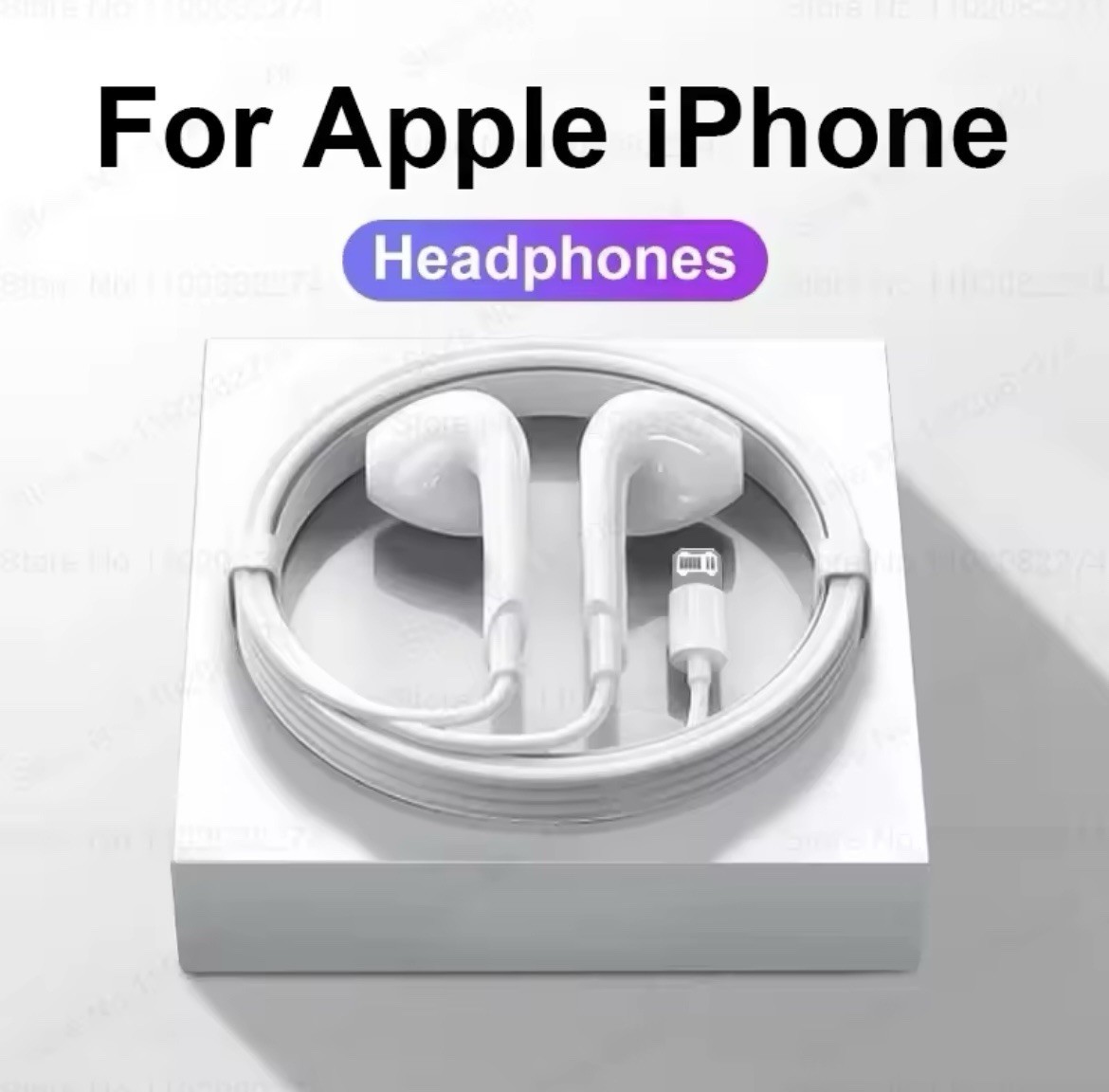 Headphones For Apple iPhone 14 11 12 13 Pro Max Earphones XR X XS SE 6 6S 7 8
