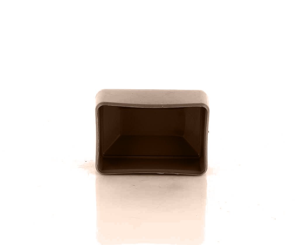 Fence Post Cap 20x30mm Fence Caps Brown Post Cap Pyramid Rechteckig