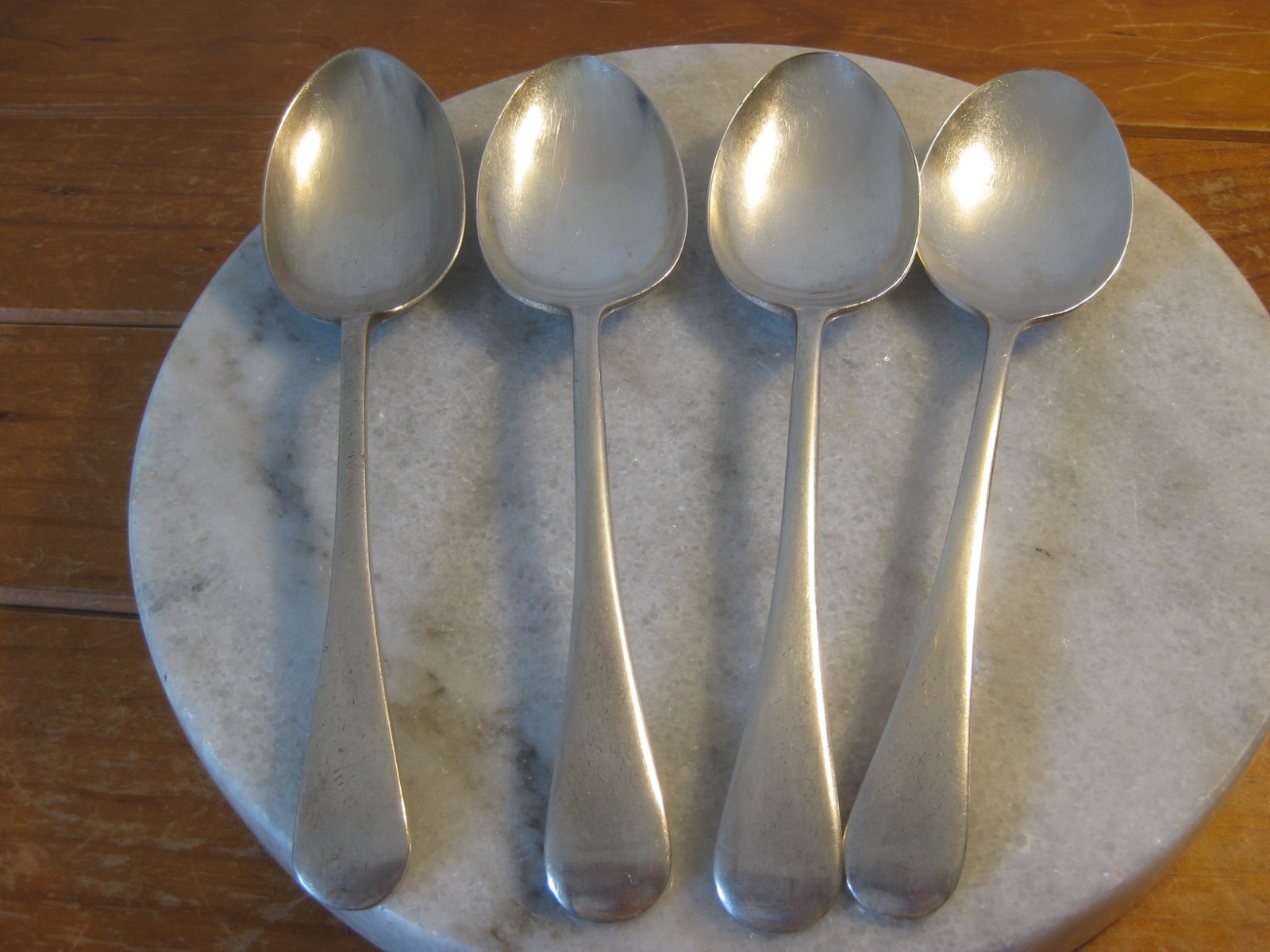 4 x Vintage Silver Plate Serving Spoons Paragon & Grosvenor EPNS A1 - Early 20th