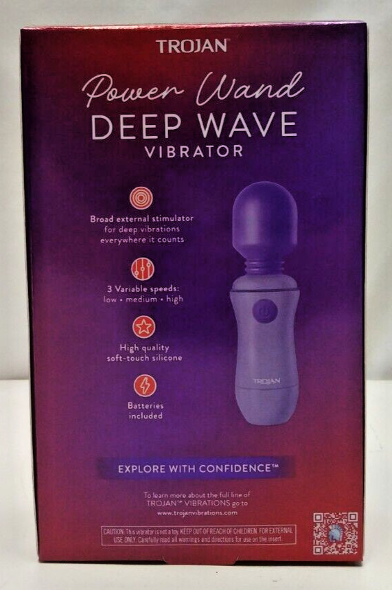 Trojan Vibrations Power Wand Deep Massager *NEW