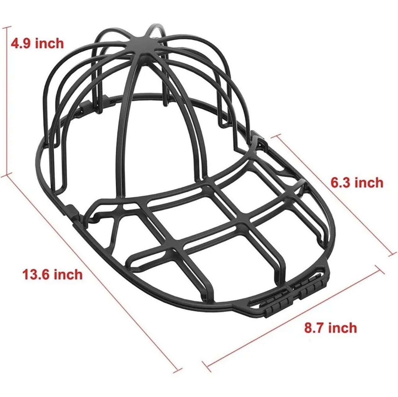 Hat Washer Baseball Cap Cleaner Protector Machine Washing Cage Cap Holder Frame