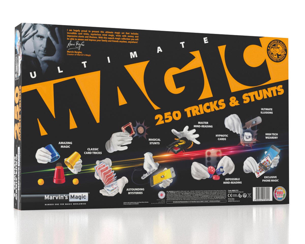 Marvin's Magic Ultimate Magic 250 Tricks & Stunts Set [MMJMMB5713]