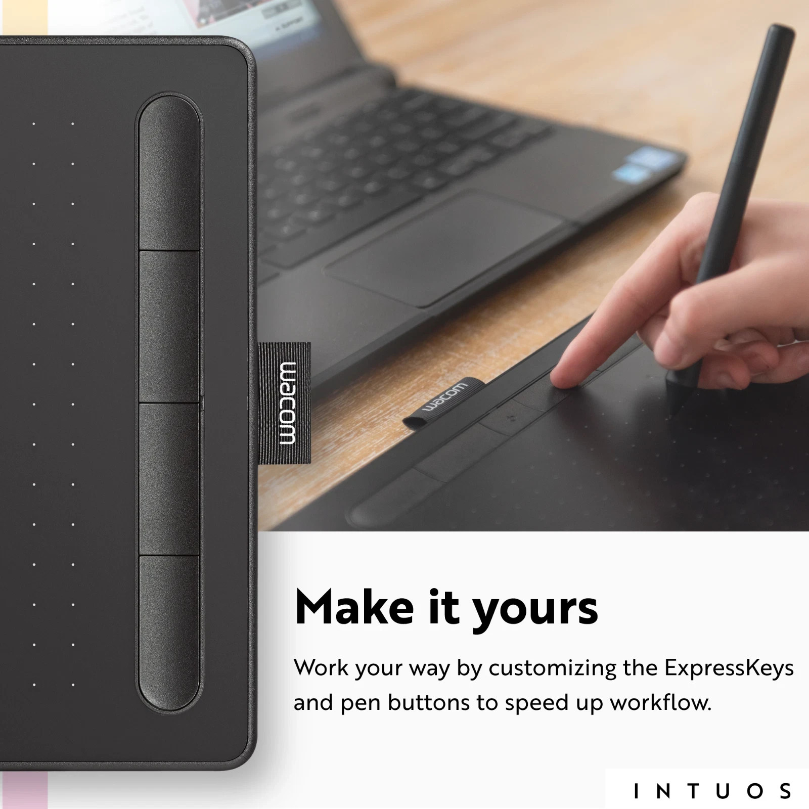 Wacom Intuos CTL-4100 Small Drawing Tablet. Pre-owned - Gently Used