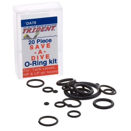 Scuba Diving Repair Spare Replacement Save-a-Dive 20 Piece O-Ring Kit DA78