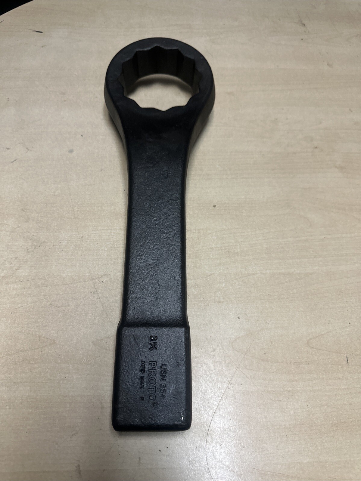 Proto USN354  NEW  3-3/8"  Striking Slugging Wrench 12 Pt Made In USA