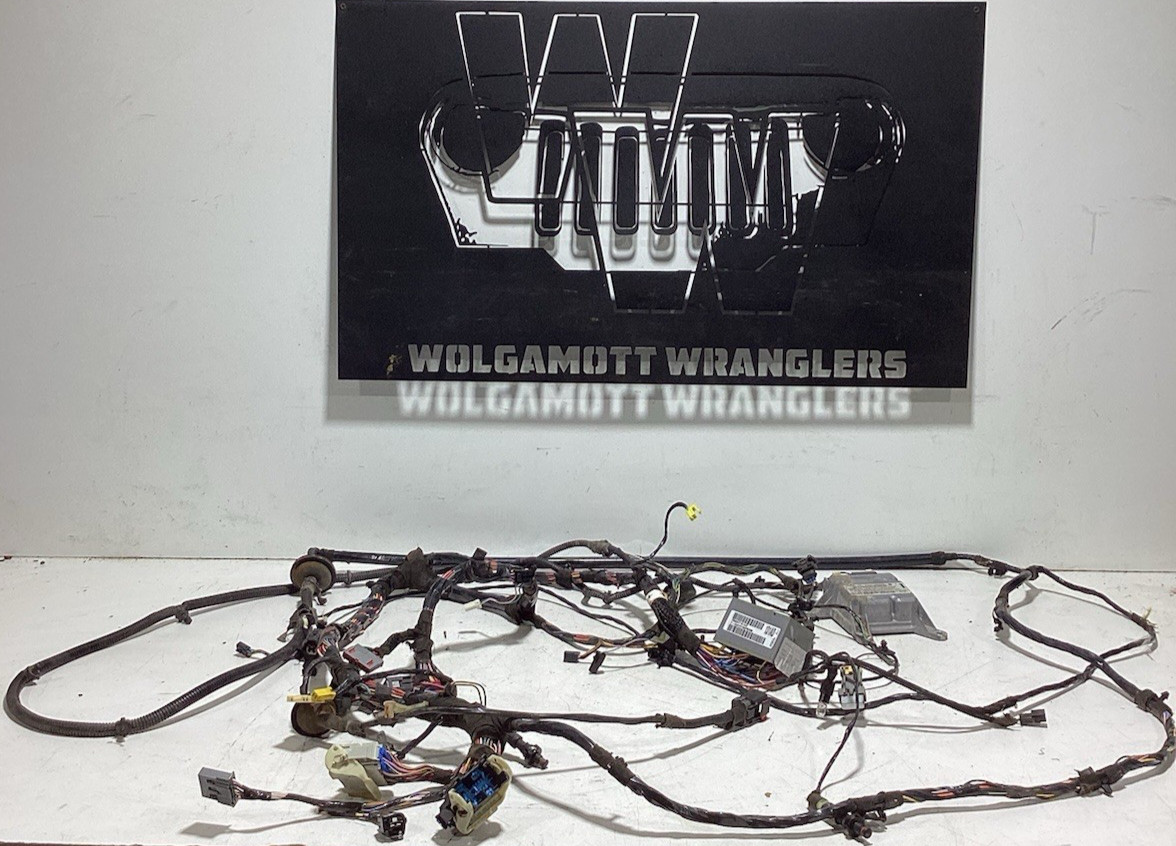 03 Jeep Wrangler TJ Soft Top Crossbody Interior Fusebox Wire Harness 56047131AD