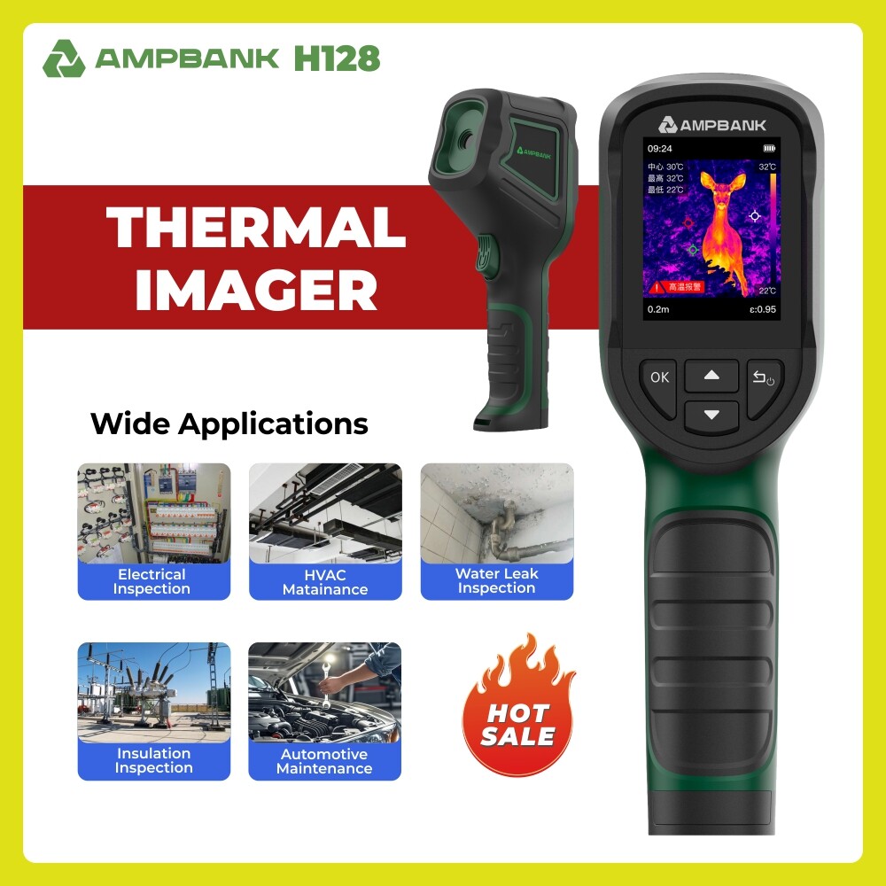AMPBANK H128 Situational Awareness Camera 240 x 240 TISR Thermal Imaging Camera