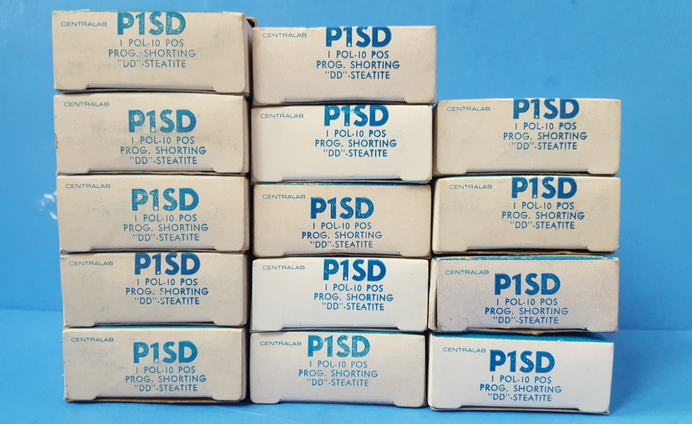 ONE- Rotary Switch Section, P1SD, CENTRALAB, 1 POL, 10 Position, PROG. Shorting