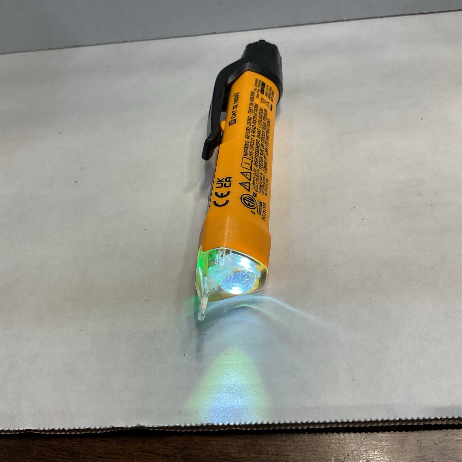 Klein Tools NCVT-3P Voltage Tester Plus Flashlight Waterproof