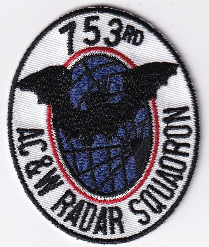 753rd AC&W Radar Squadron patch USAF US Air Force made for veterans