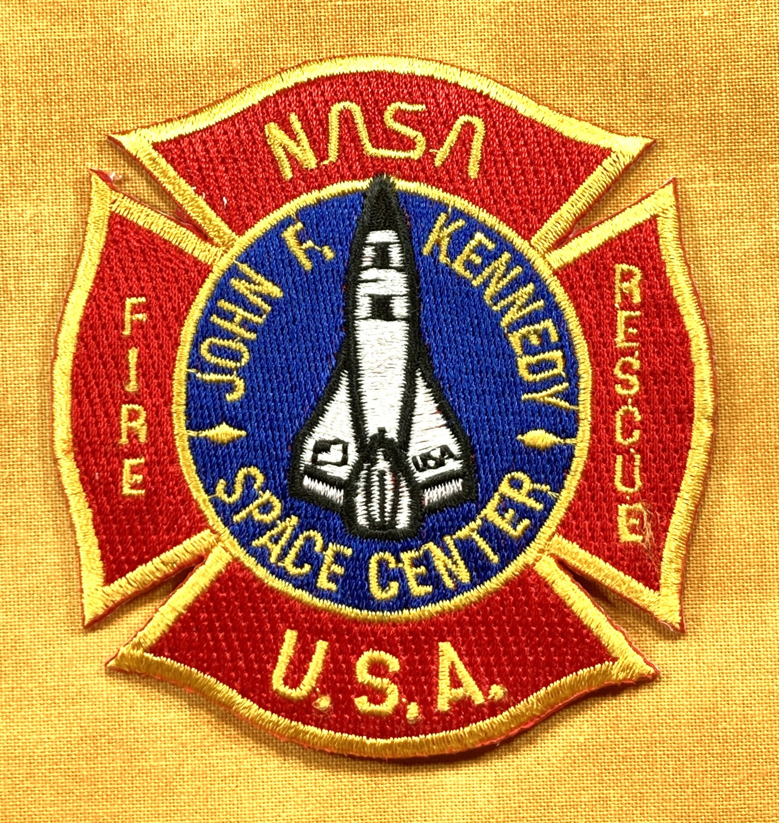 John F Kennedy Space Center Fire / Rescue Patch