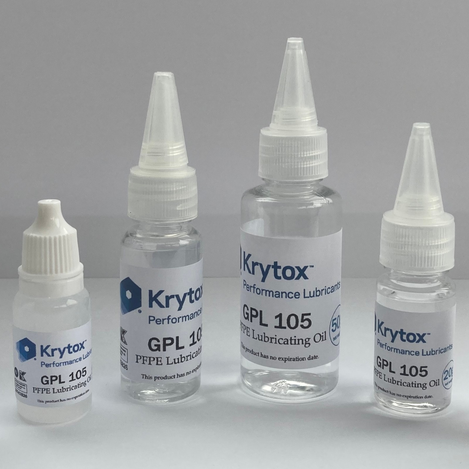 Krytox 105 Lubricating PFPE Oil, GPL105 High Performance Anti Squeak & Rattle