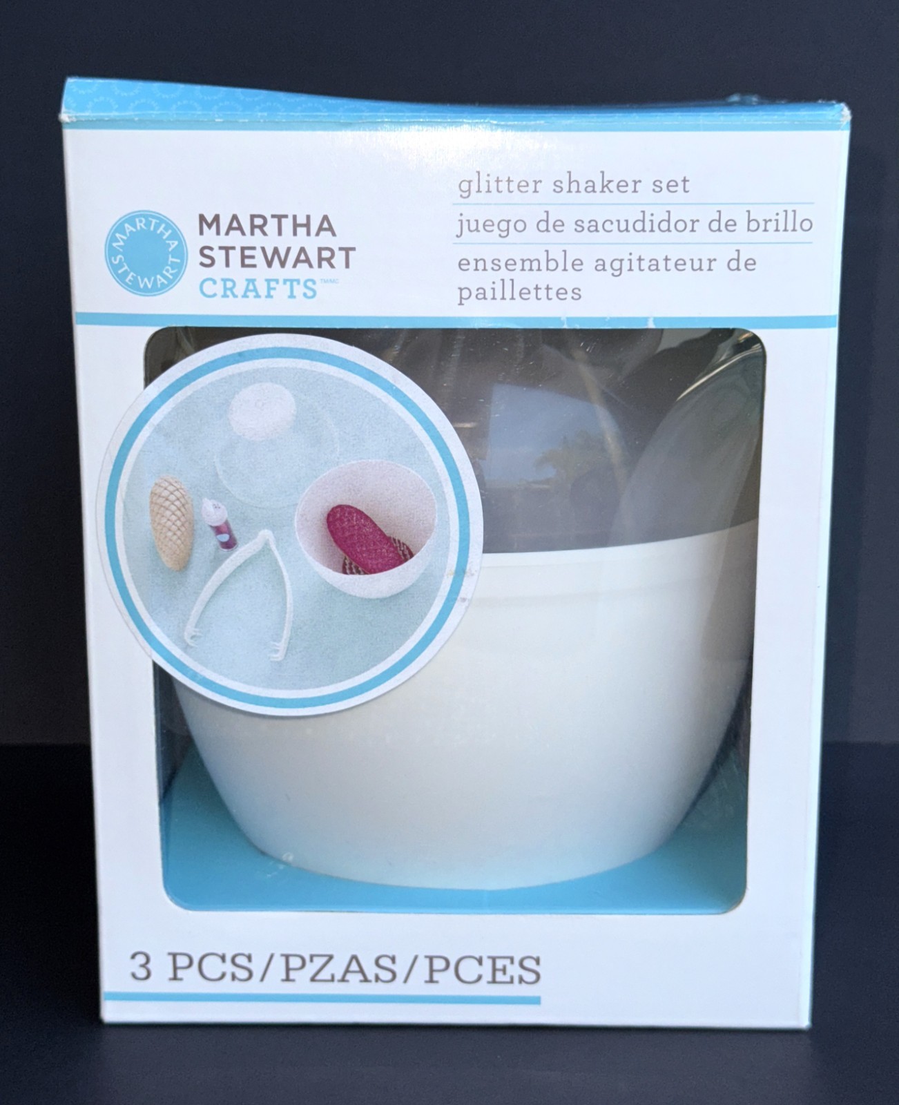 MARTHA STEWART CRAFTS GLITTER SHAKER SET