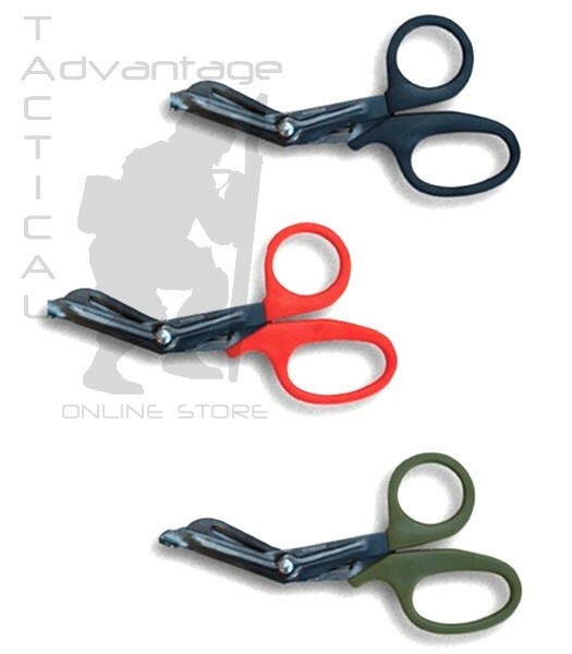 EMI Shear-Cut™ EMS Tactical Titanium Coated Trauma Shears  - black, OD or orange