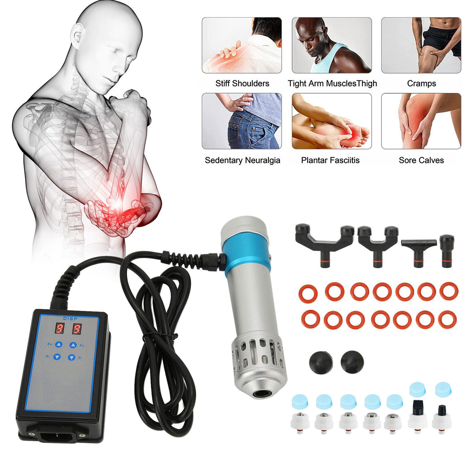 For ED Erectile Dysfunction Treatment Shockwave Therapy Machine Pain Removal USA