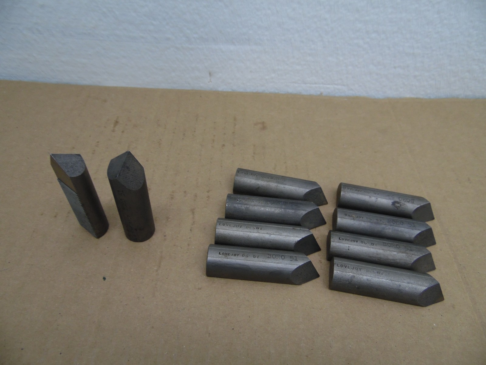 LOVEJOY lathe boring bar inserts 0650V  lot of 11