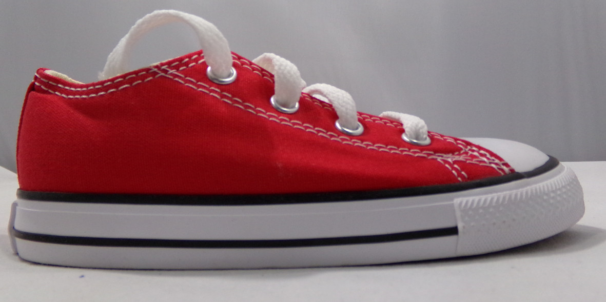 Converse Chuck Taylor All Star Low Top Toddler Canvas Sneakers Red Size 9