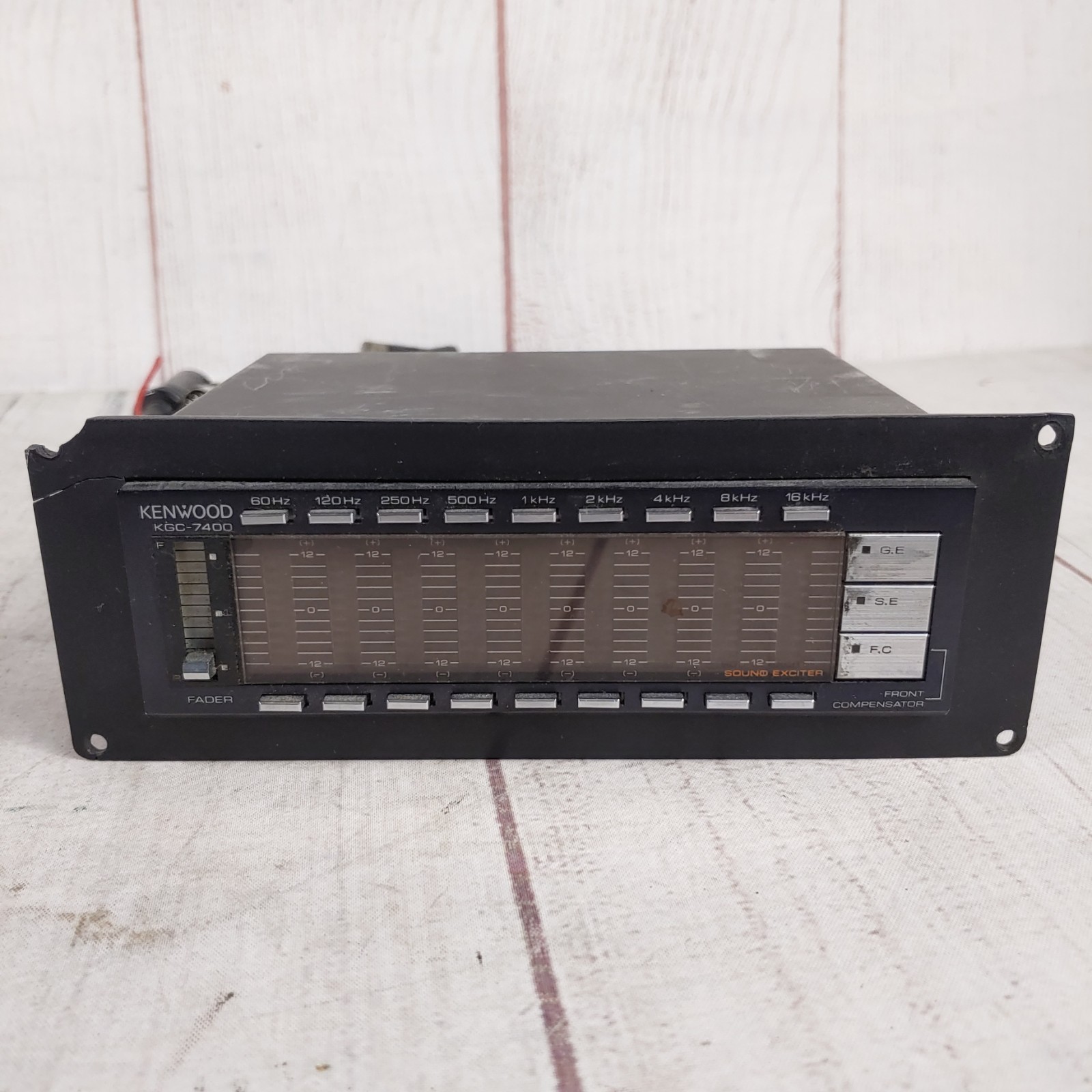 UNTESTED - Trio Kenwood KGC-7400 Graphic Equalizer Rare Vintage Japan - PARTS