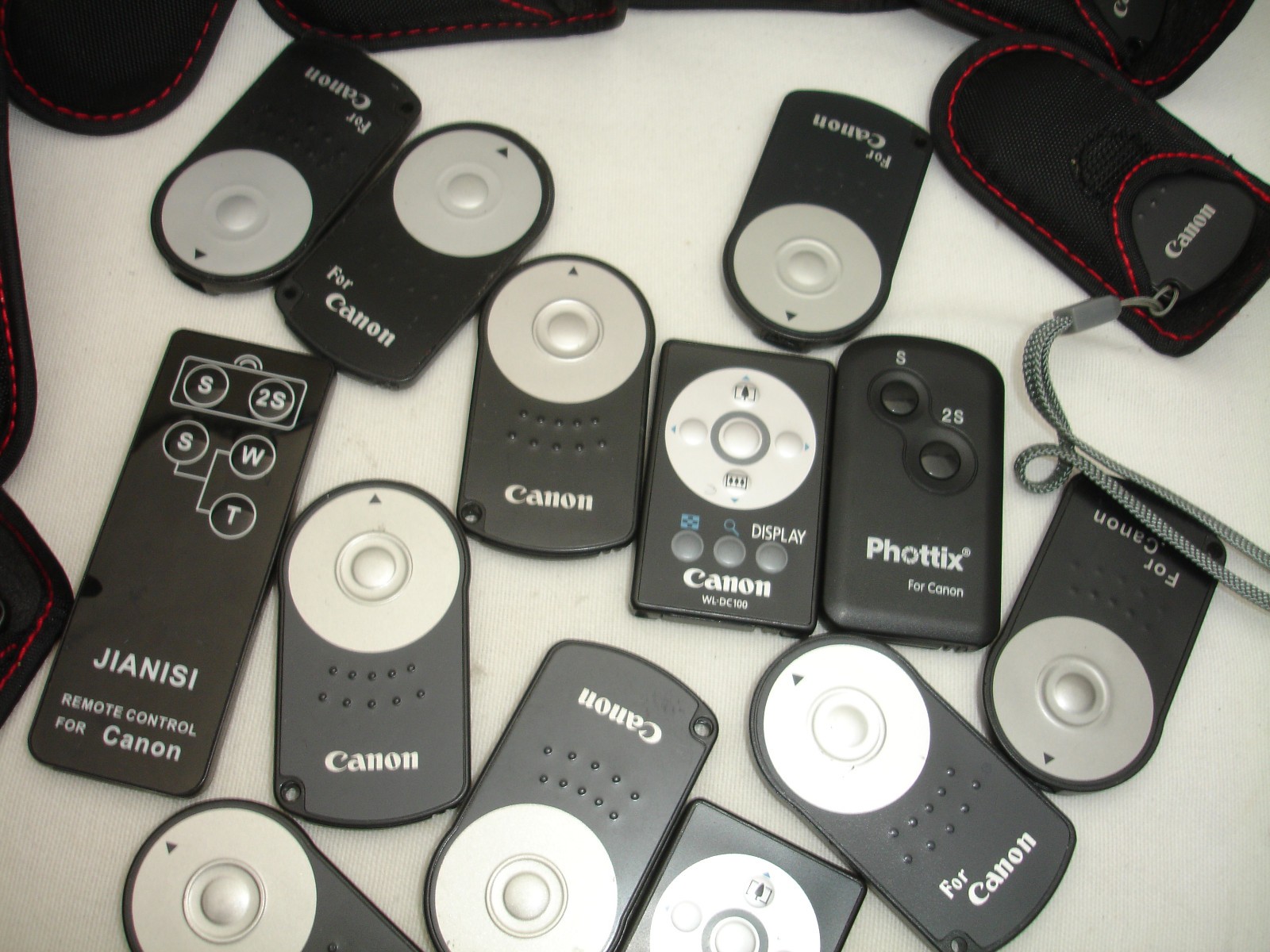 CANON Camera Remote Control Lot 20 pcs Untested