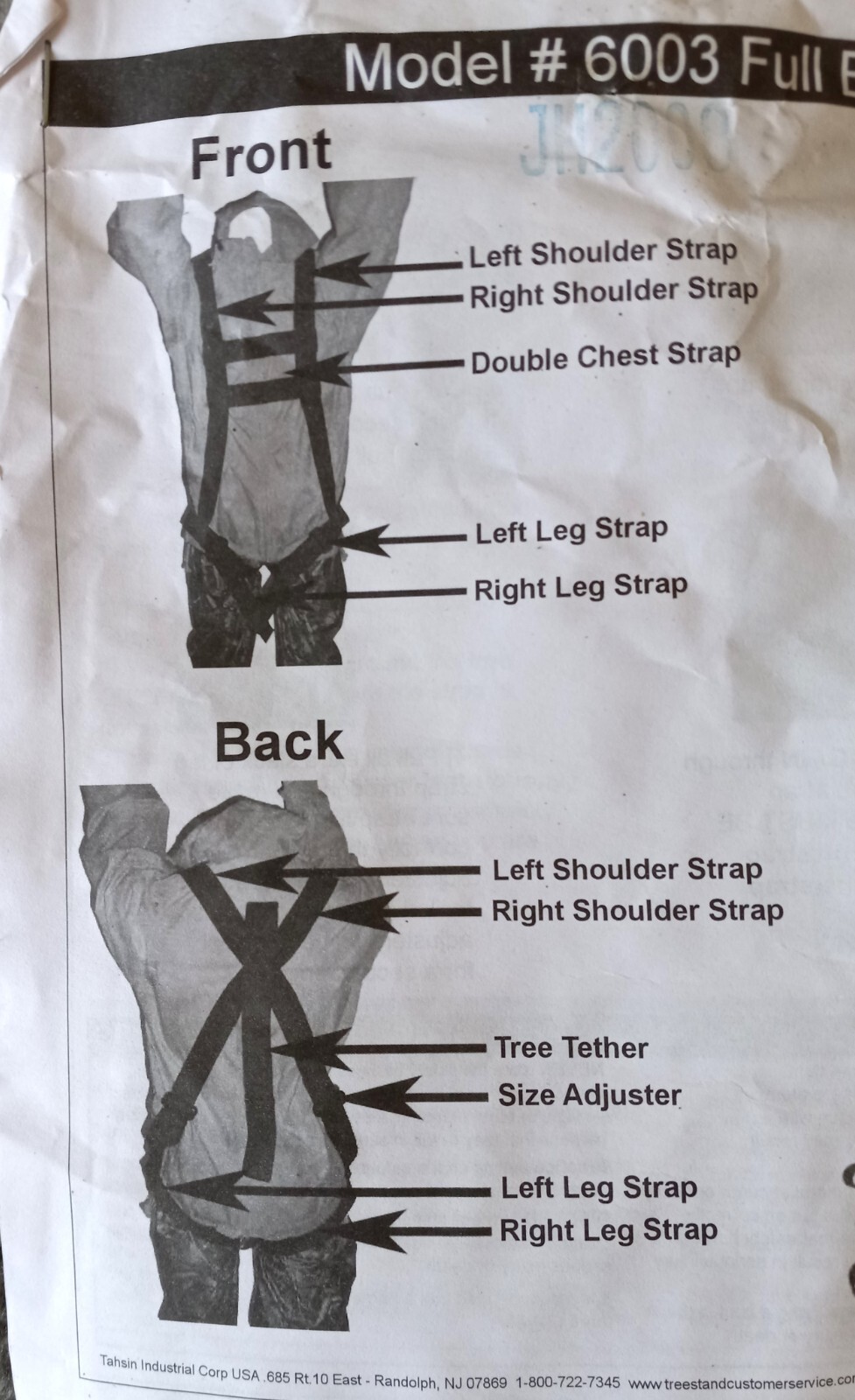 Full Body Harnesses For Treestands With Hunting Extras
