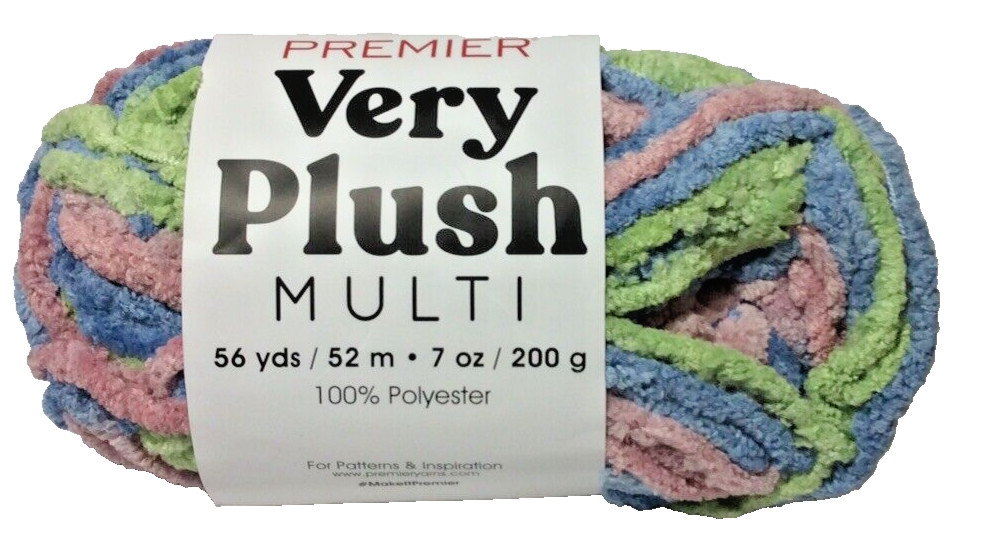 Premier Yarn Very Plush Multi “Pastels”.   2 Pack