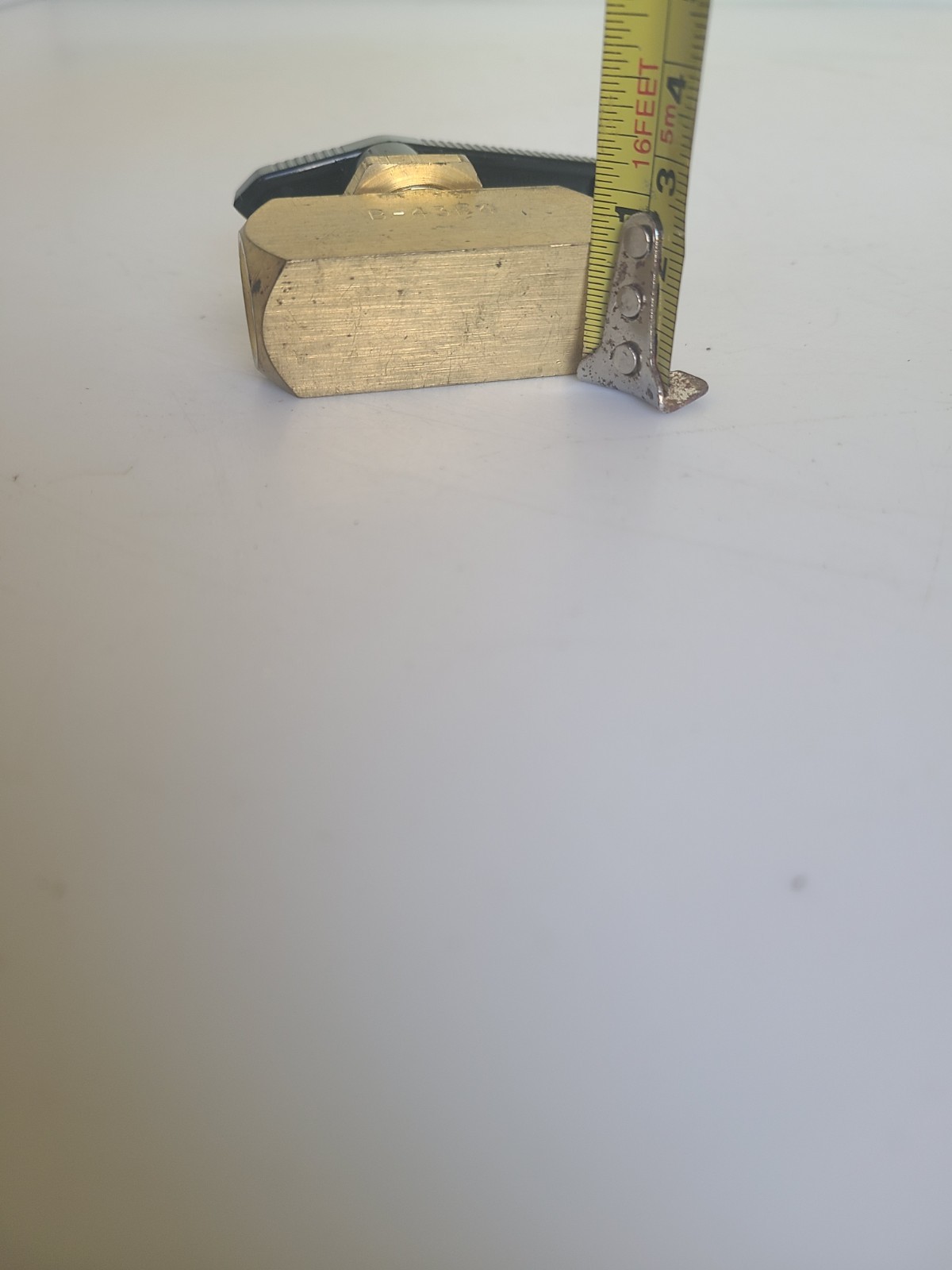 WHITEY B-43F4 BRASS VALVE B43F4, NOS, Open Box Condition
