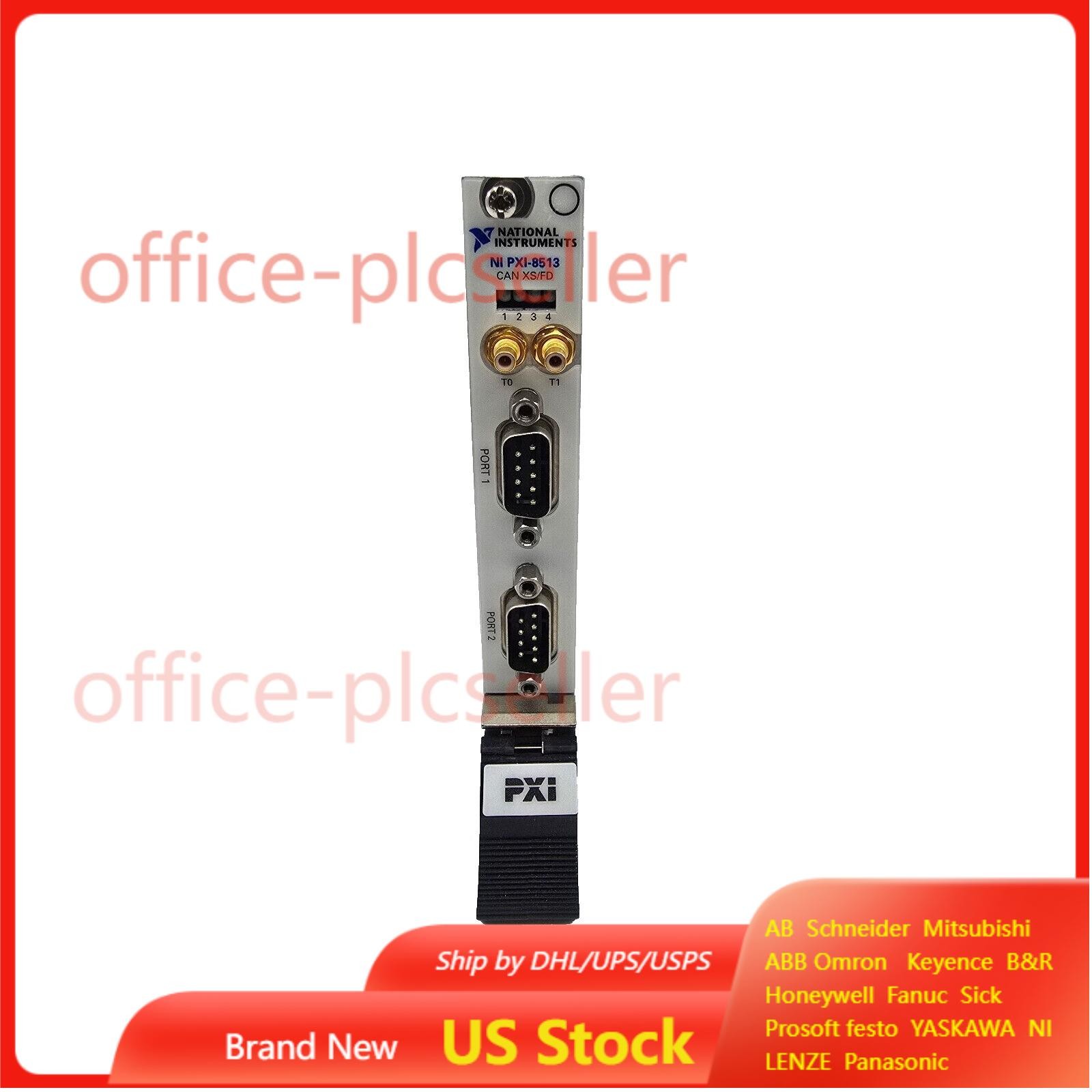 US Free TAX NEW NI PXI-8513 PXI 8513 CAN/XS, XNET 2-port.