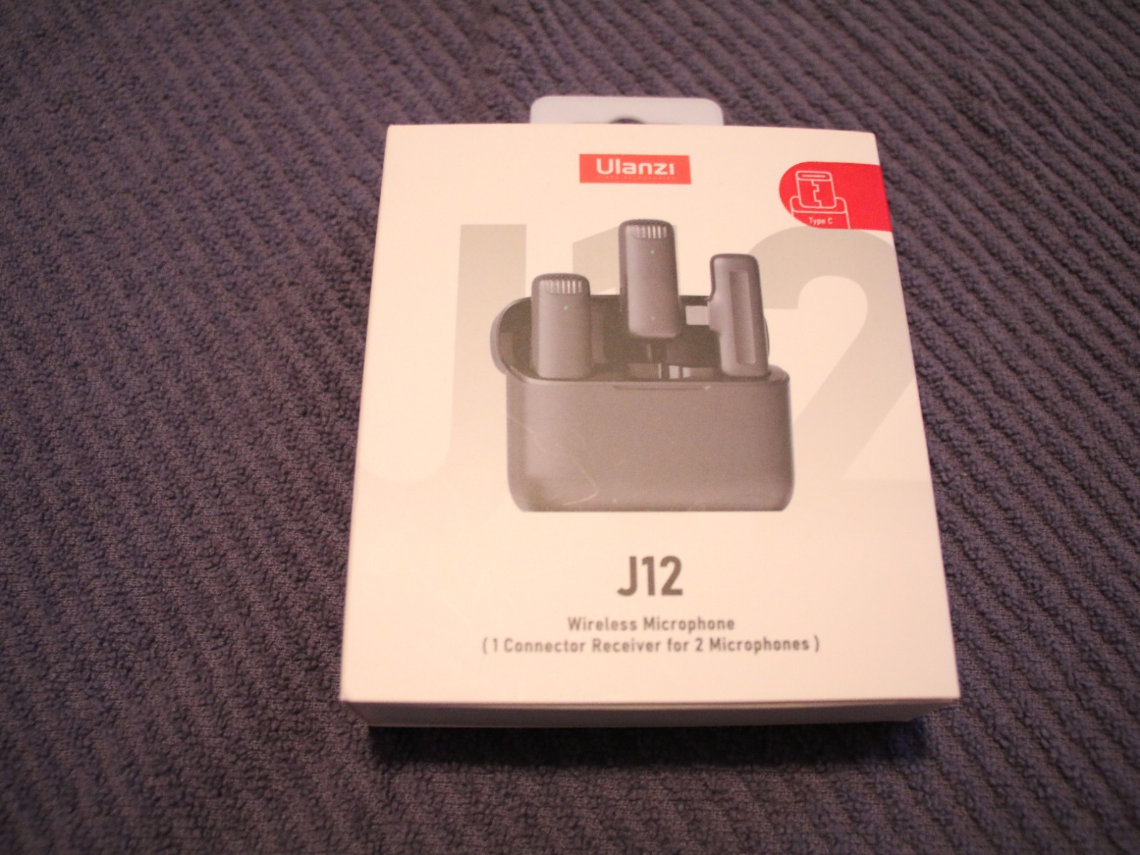 Ulanzi J12 USB Type C Lavilier Microphone Set, Android Or Other Type C Compatibl