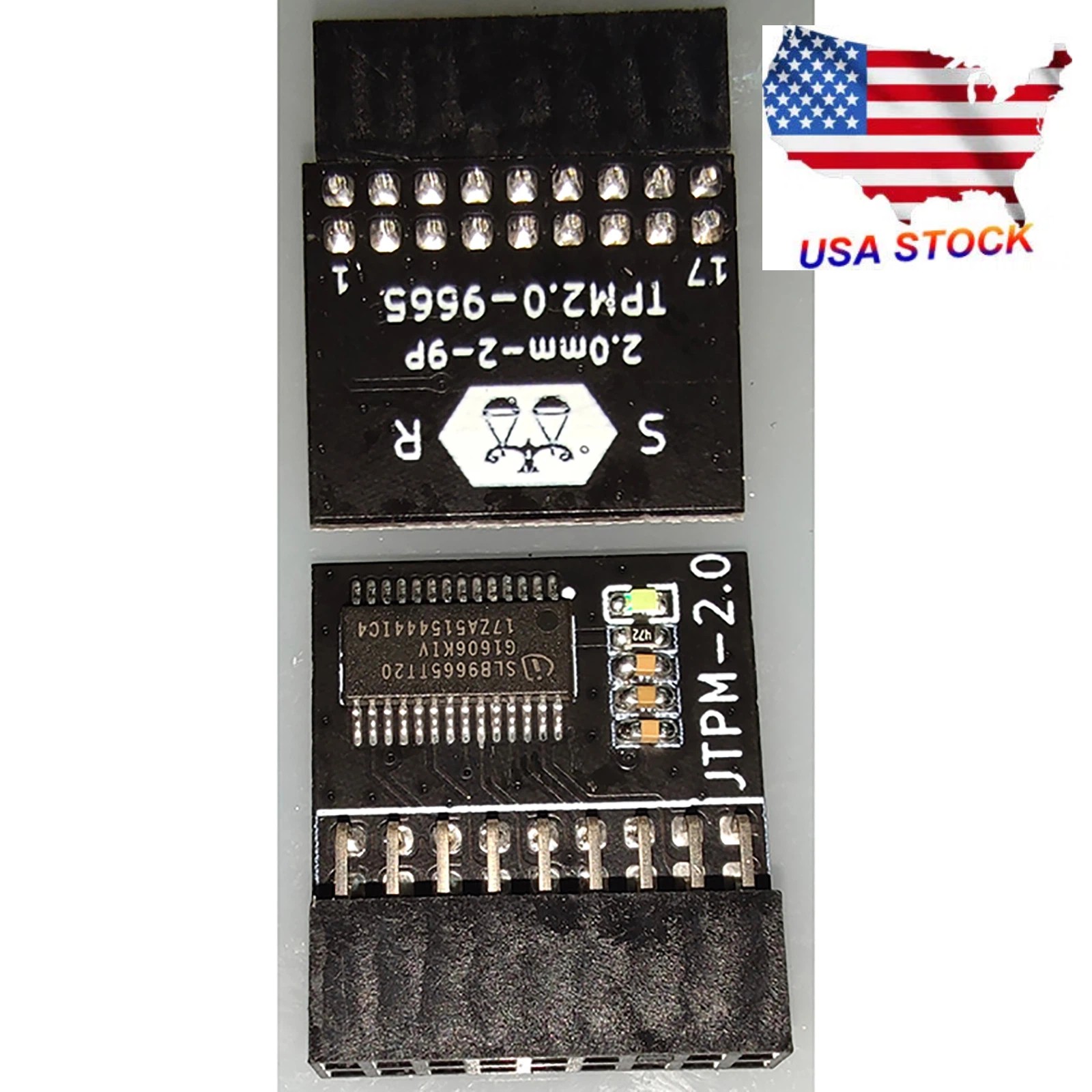 For Infineon TPM TPM2.0 Module ASRock Chip Security Module Board Win11 #US