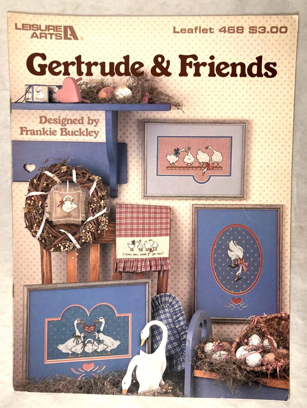 Gertrude & Friends - Leisure Arts #458 - 5 Designs