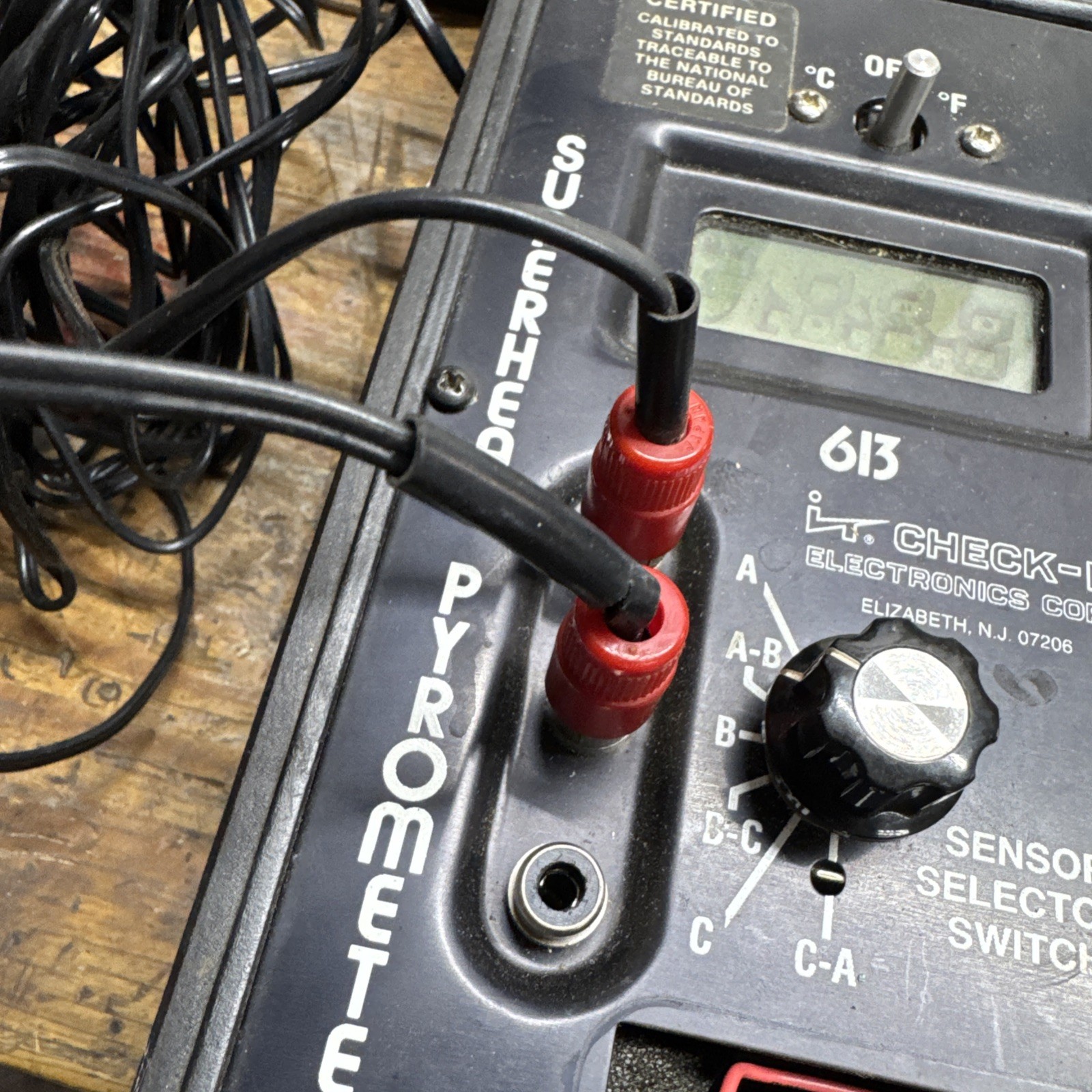 CHECK IT ELECTRONICS 613 SUPERHEAT PYROMETER