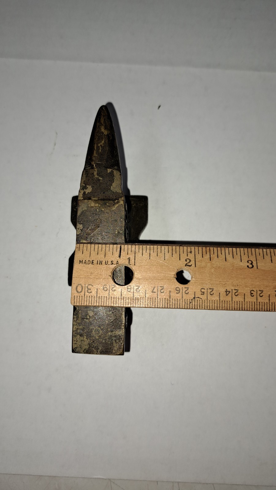 ARGENTIA NFLD BRASS MINI ANVIL (1 3/4" T 4.5" W)