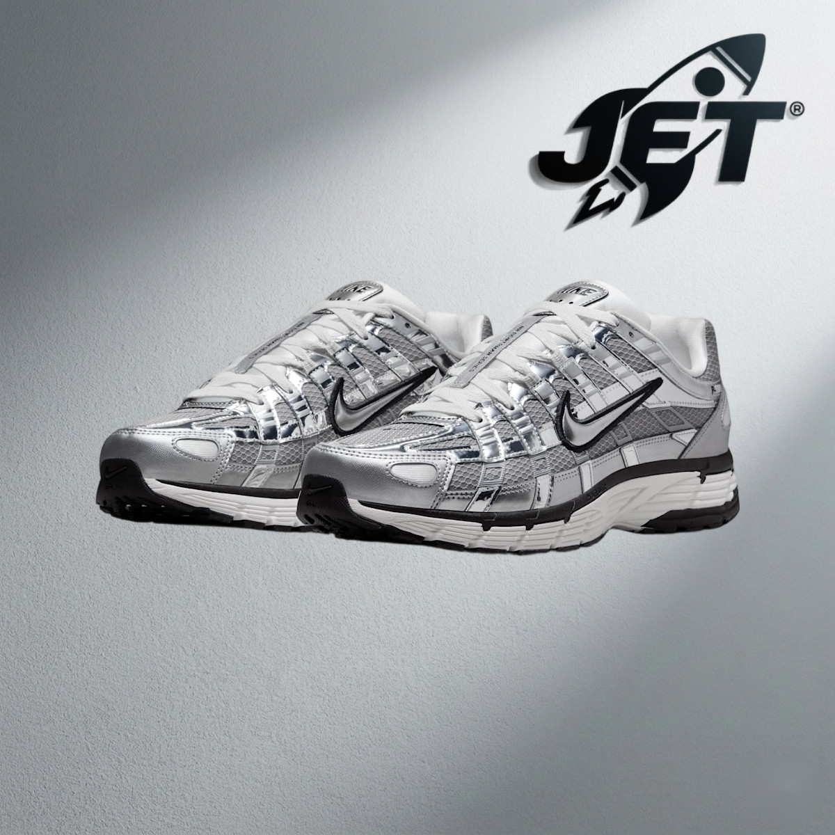Nike P-6000 Metallic Silver CN0149-001 Men New
