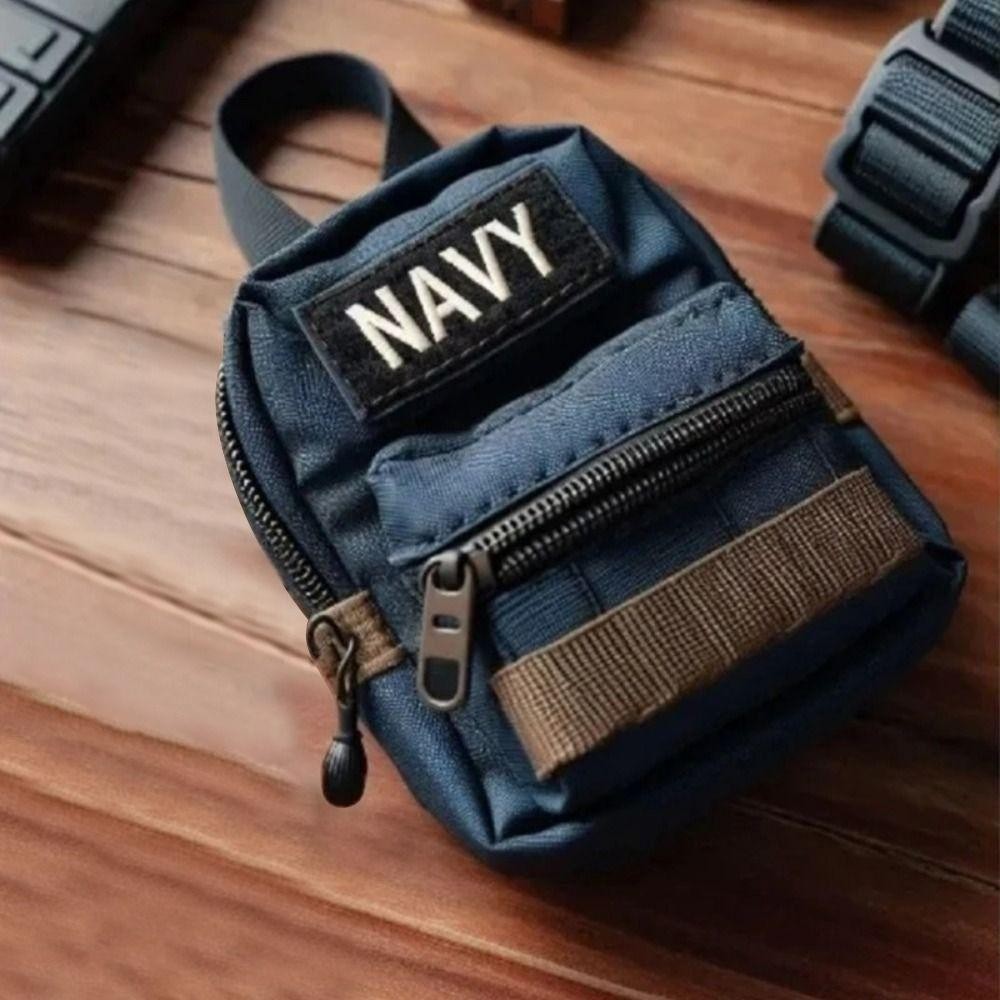 Mini Backpack Keychain Multipurpose Coin Purse Backpack Key Bag Outdoor