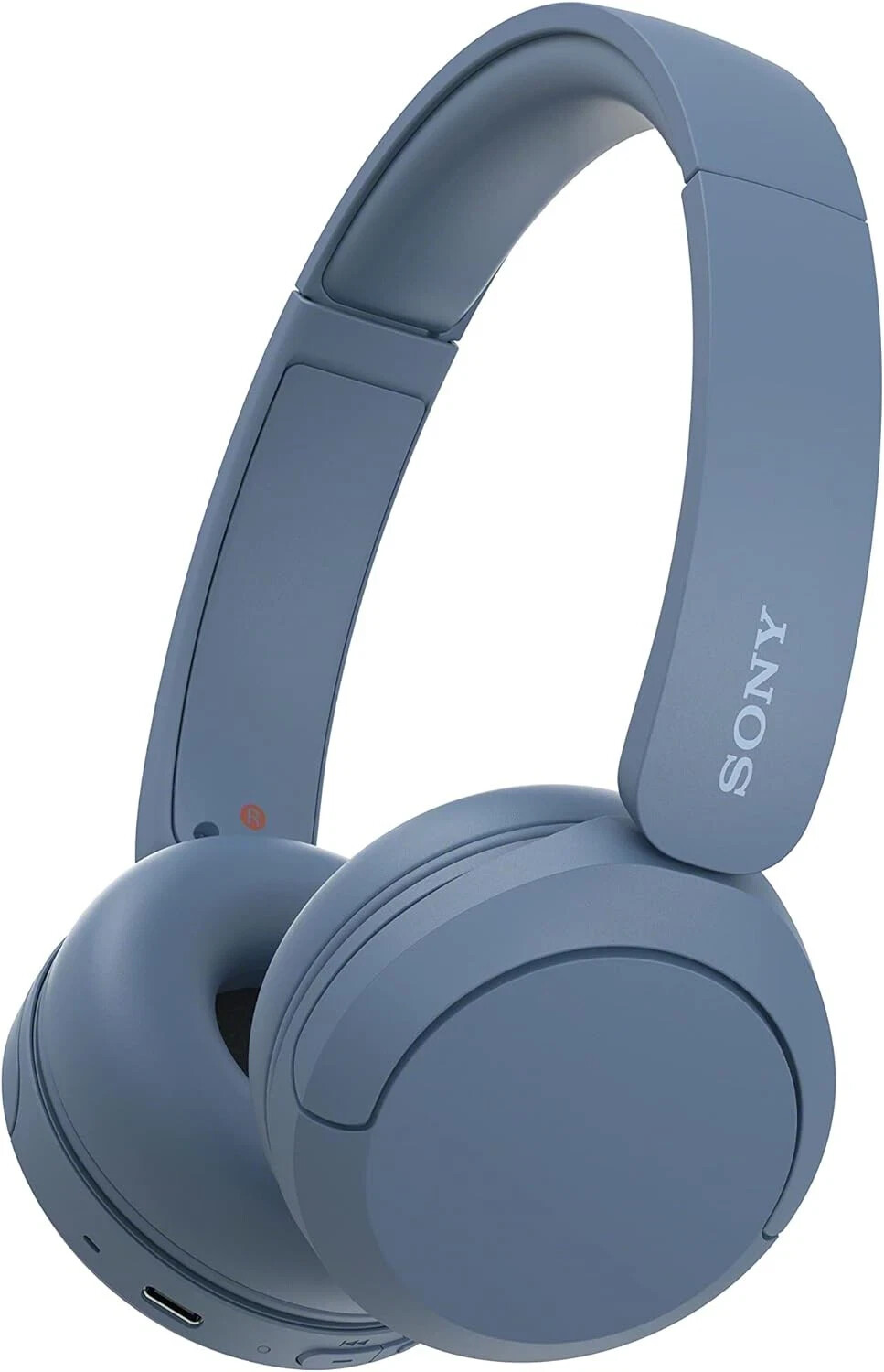 Sony WH-CH520/L Wireless Bluetooth Headphones, On-Ear Model - Matte Blue
