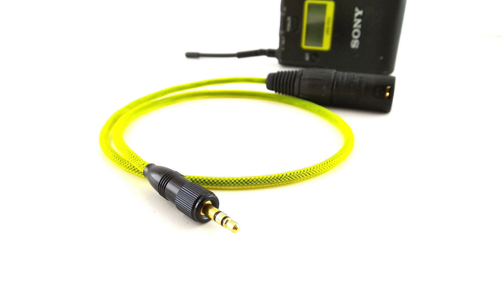 Sony EC-0.46BX Locking Mini 3.5 Plug XLR, Sony URX-P03 Receiver Cable Sony UWP-D