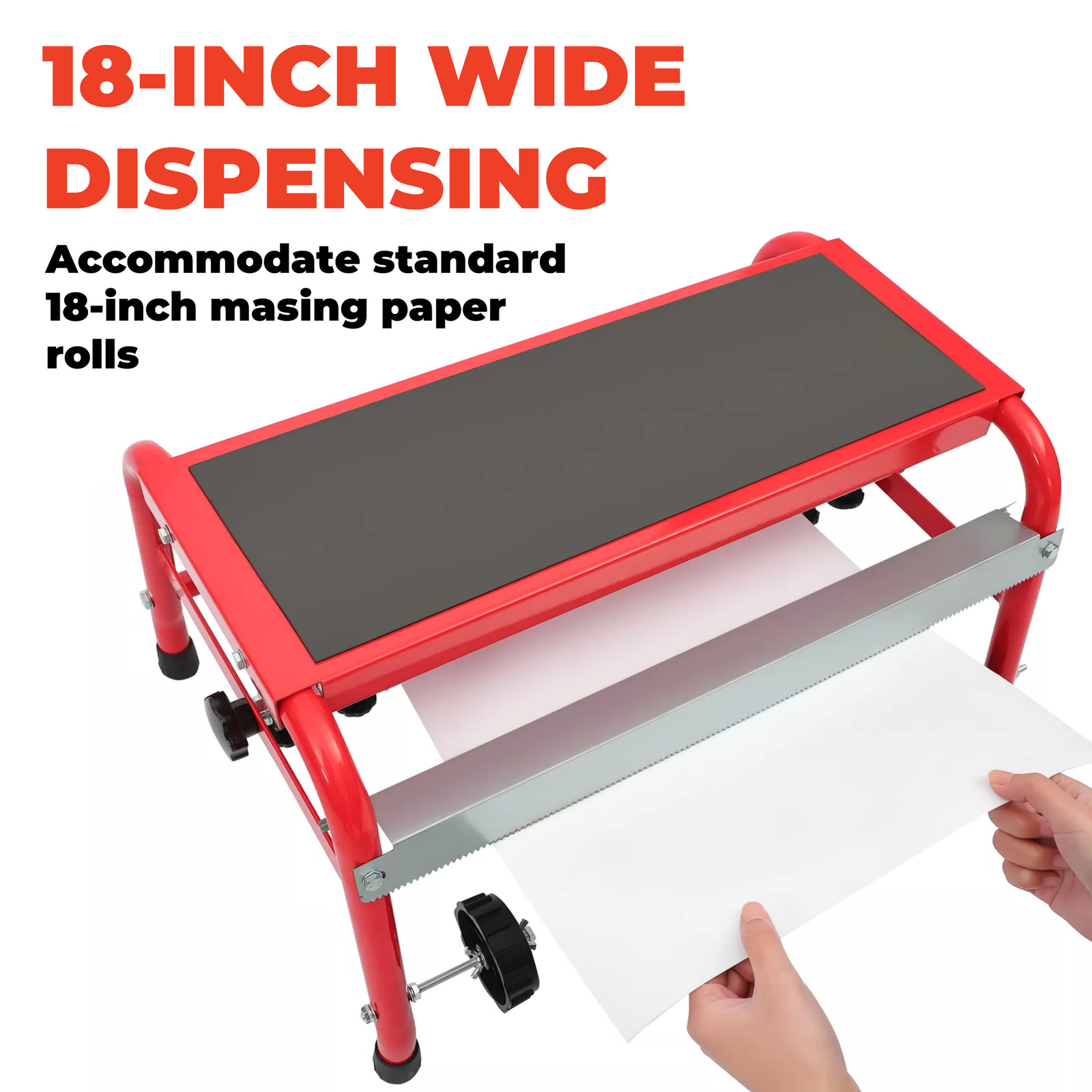 Mobile 18" Portable Step Multi-Roll Masking Paper Machine Auto Body Paint Type