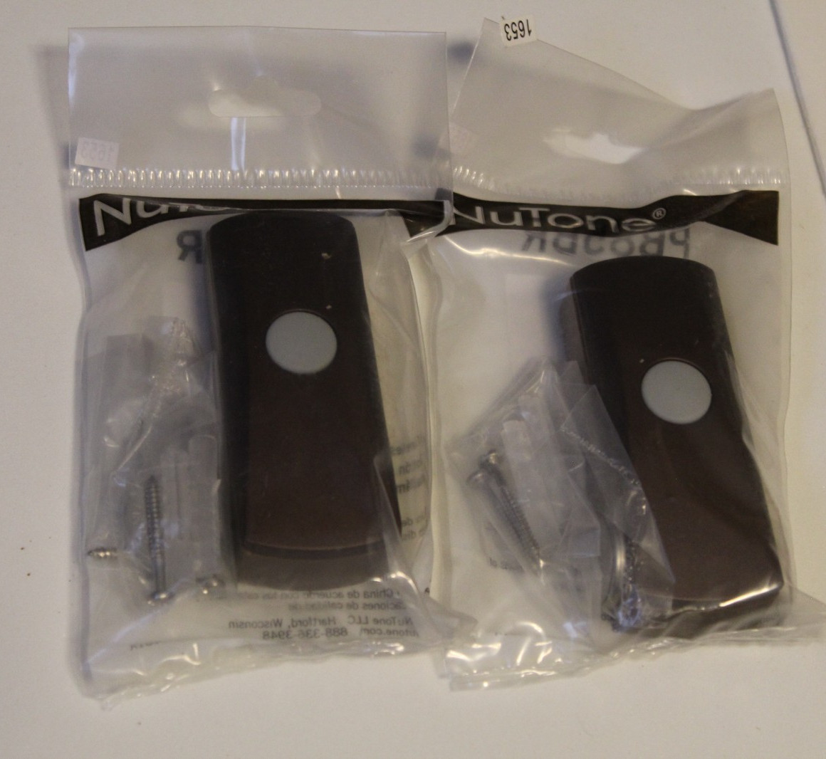 NUTONE WIRELESS PUSHBUTTON PB85BR-2 IN LOT
