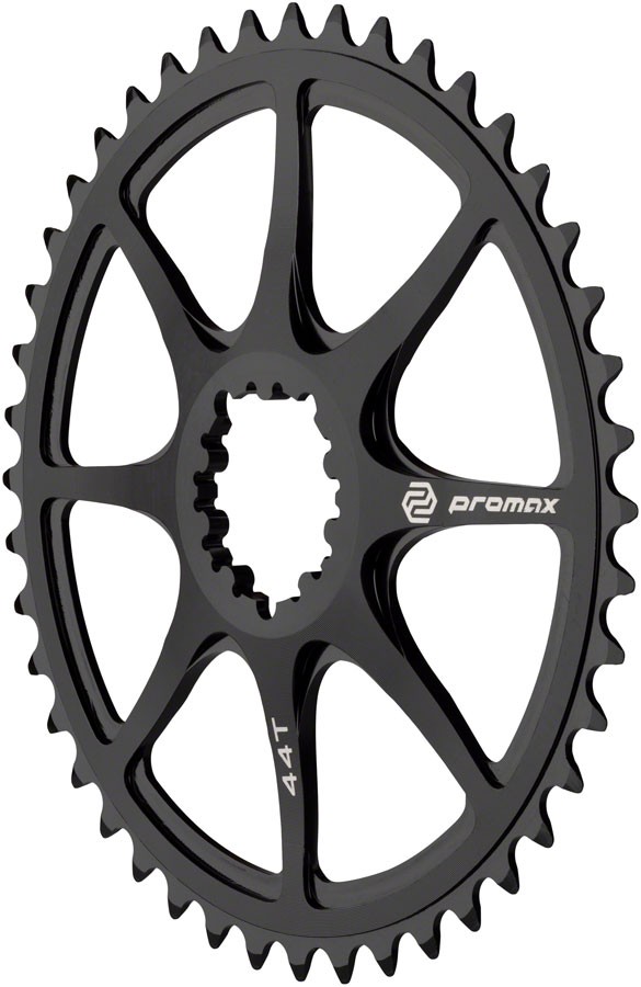 Direct Mount Chainrings - Promax Direct Mount, 44t Chainring Black - Direct