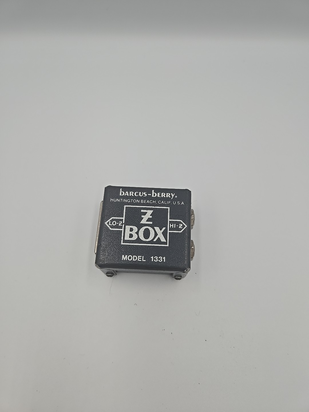 Barcus Berry Model 1331 Z Box VINTAGE 1980s Line Transformer FREE SHIPPING!