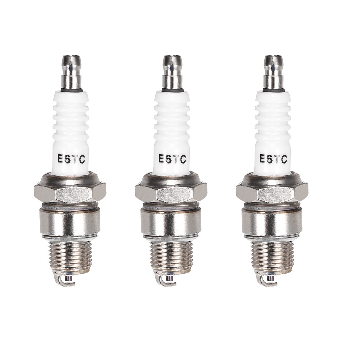 E6TC Spark Plug for 50cc 70cc 90cc 110cc Moped Scooter , 3pcs