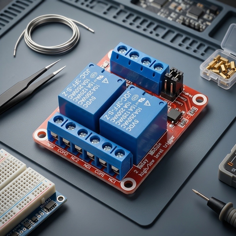 4-Channel 12V Switch Board with Optocoupler Isolation 4pcs for Microcontroller