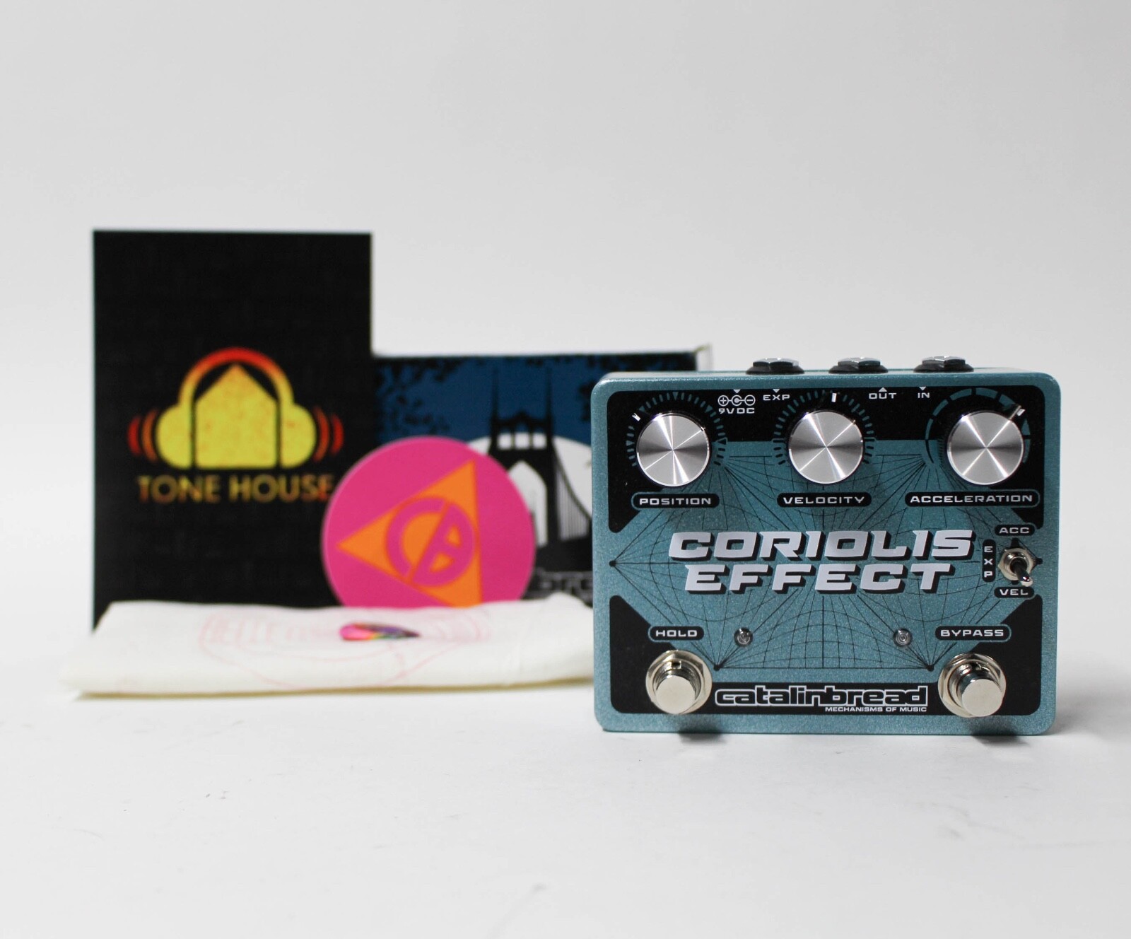 Catalinbread Coriolis Effect Sustainer, Wah, Pitch Shifter Guitar Effect Pedal