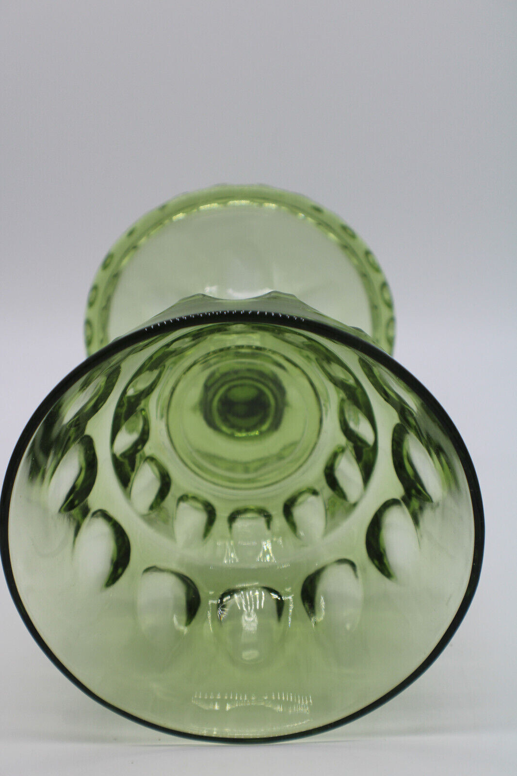 Green Pedestal Planter