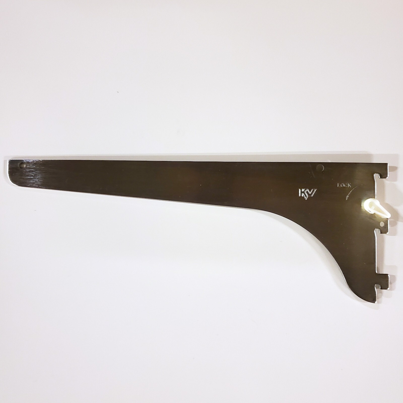 Knape & Vogt KV 187LL ANO 14 Anochrome Wall Shelving Bracket w/Locking Lever NEW
