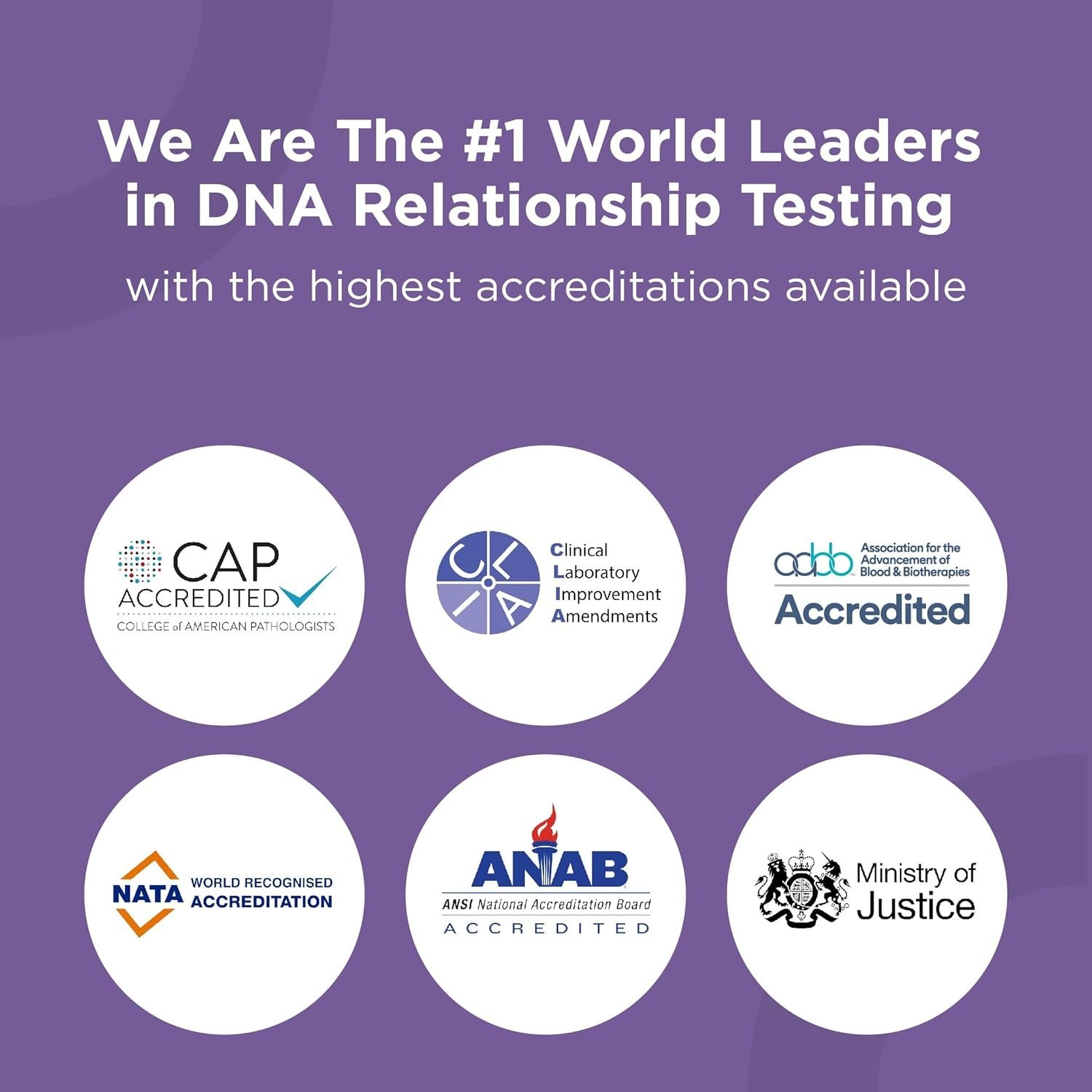 DNA Paternity Kit, Father & Child, 99.99% Confidence-
