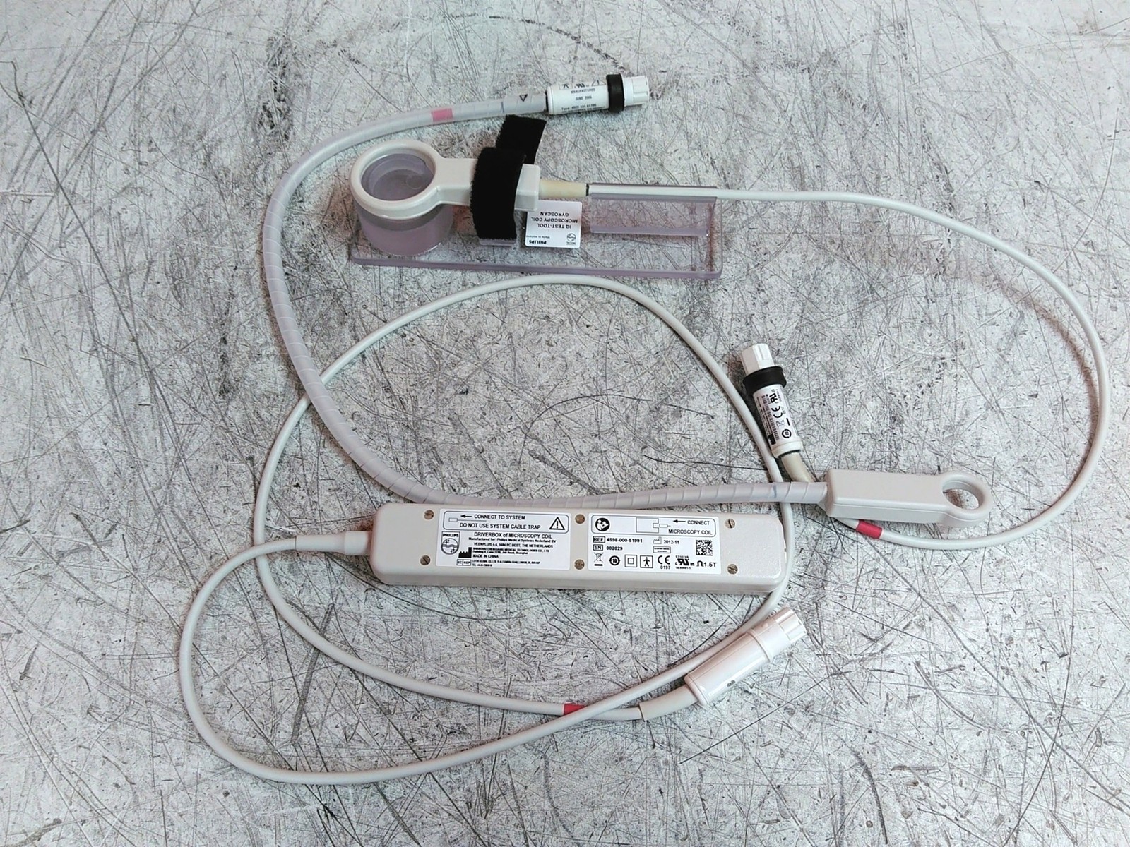 Defective Philips Medical Systems 9896 030 02201 Microscopy Coil AS-IS