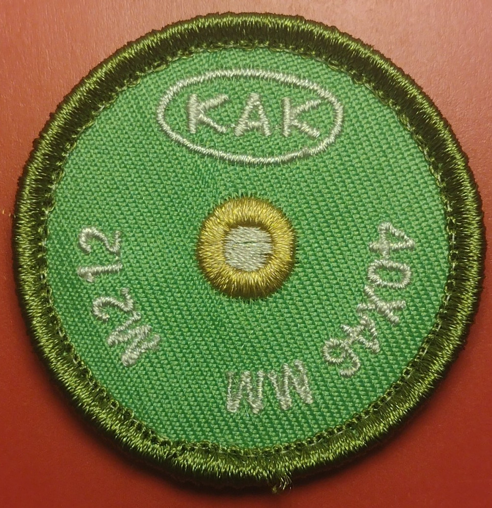 KAK SHOT-SHOW 2026 M212 40X46 MM Grenade tactical morale PATCH fabric H&L New 2A
